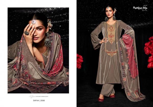 Mumtaz Safaa Velvet 1 Designer Wear Salwar Kameez